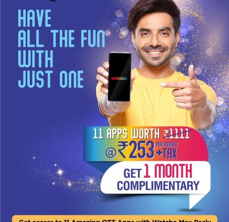 Dish TV India launches its one-stop OTT entertainment solution – WATCHO OTT plans – “One Hai Toh Done Hai”