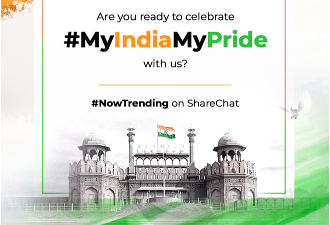 With the My India, My Pride Campaign from ShareChat, Bharat celebrates its patriotic spirit