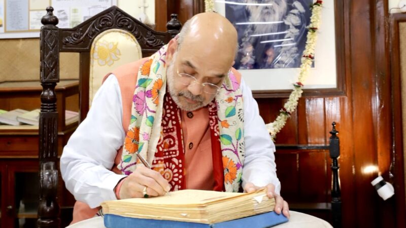 Few leaders read Rabindranath and follow his philosophy as much as Shah does