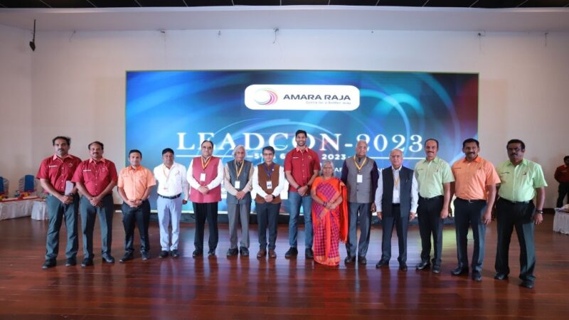 Amara Raja Batteries hosts LEADCON 2023 in Tirupati