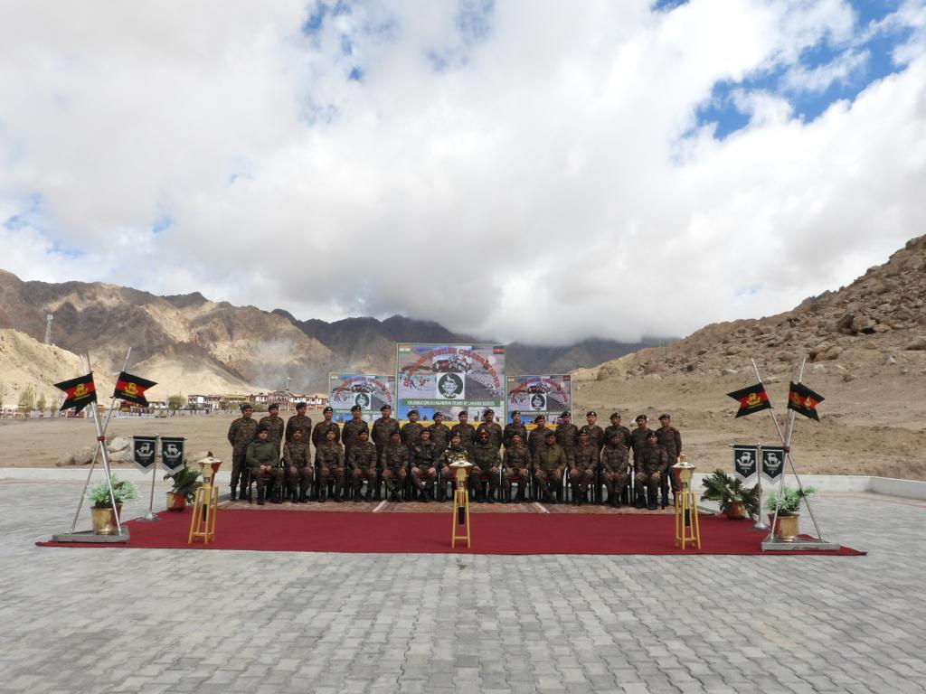 Leh: The Ladakh Scouts Regiment Eternal Flame has been conceptualised to pay tribute to the valour and sacrifice of the War Heroes and to commemorate its Diamond Jubilee.