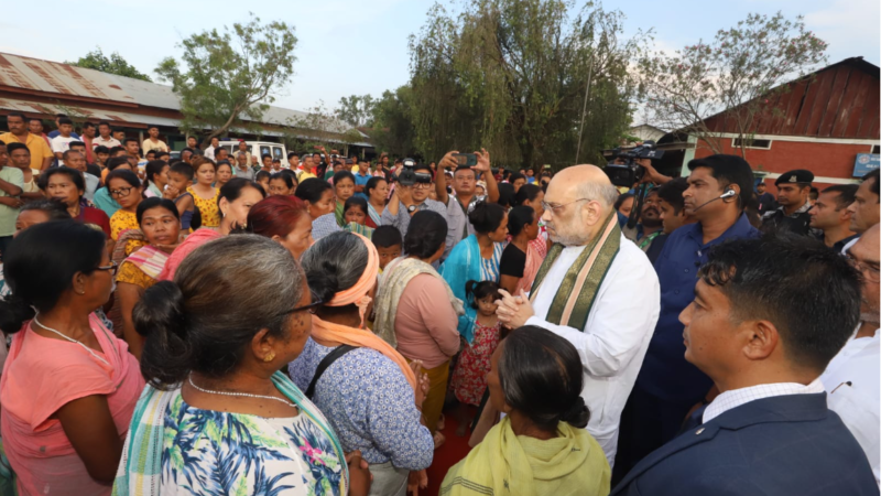 Amit Shah weaves strategies to foster peace in Manipur