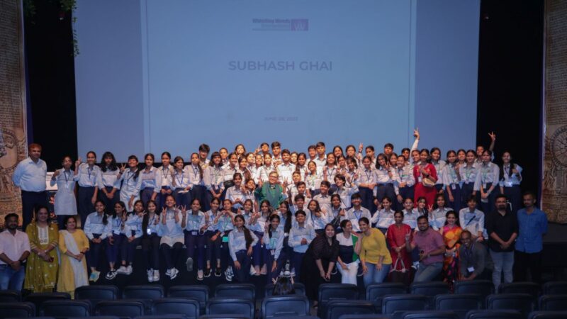 Whistling Woods International hosted 80+ 9th Graders from the Schools of Specialised Excellence, an initiative by Delhi Board of School Education, for a Customised 4-day Workshop at its Mumbai Campus