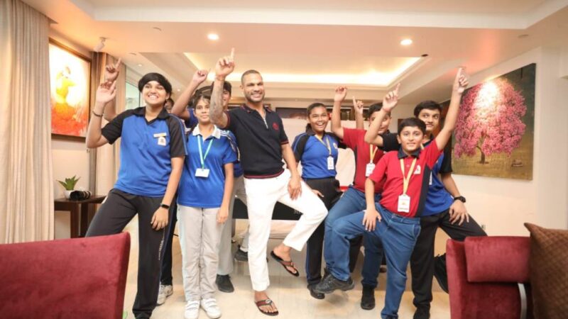 Shikhar Dhawan’s Da One Sports Academy extends its partnership with Orchids The International School