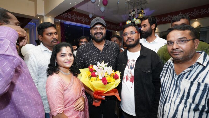 Tollywood Actor Manchu Manoj Inaugurates Balagam Fine Dine Restaurant at Neredmet X Roads