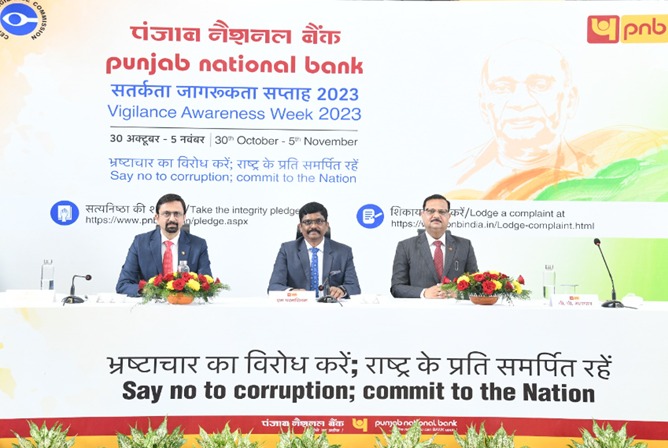One lakh PNB employees commit to combat corruption during Vigilance Awareness Week 2023