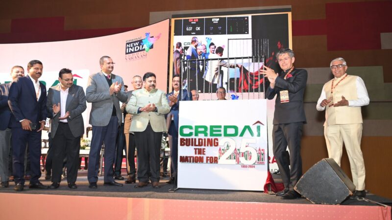 CREDAI kicks off 25th year with focus on Social & Sustainable Development