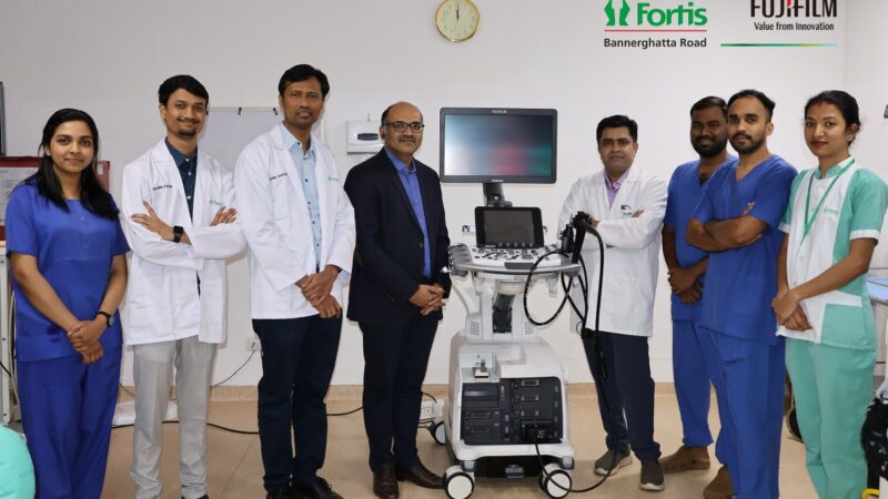 FUJIFILM India Launches most advanced Endoscopic Ultrasound Machine ALOKA ARIETTA 850 with the First-ever Installation in Fortis Hospital Bengaluru, Karnataka in India