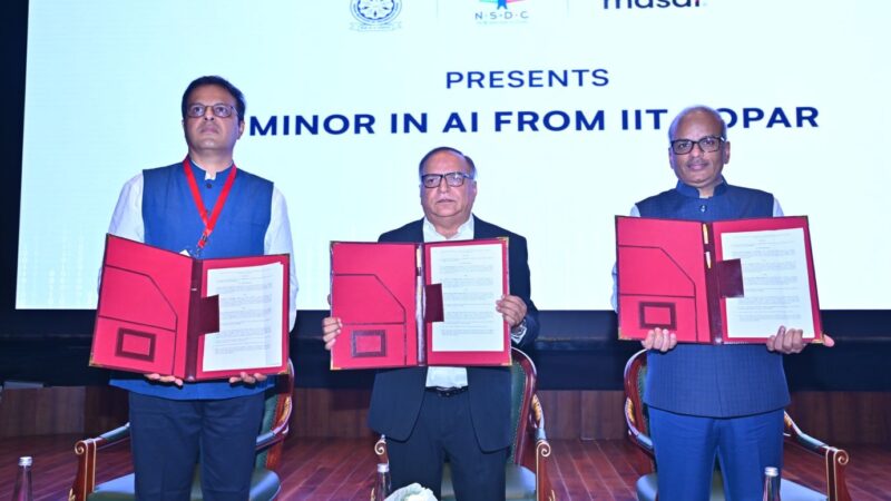 Transforming India’s Tech Frontier: NSDC, Masai School and IIT Ropar Drive AIForBharat Initiative