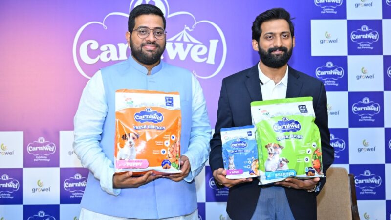 Growel Group enters Pet Food Category with the launch of “Carniwel”