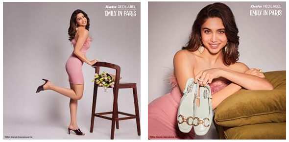 Bata India launches limited-edition Emily in Paris line-up featuring rising star Sharvari as the face of the collection