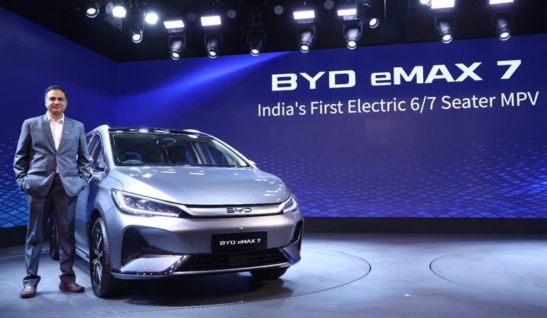 BYD India Launches Country’s First Electric MPV in 6- and 7-Seater Options