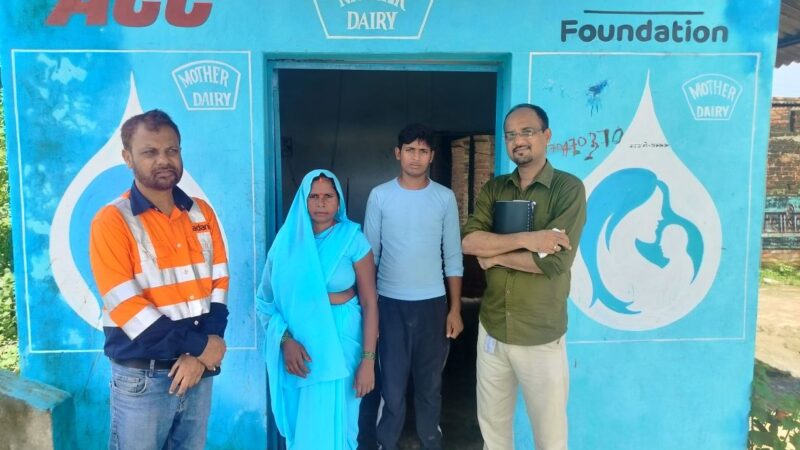 Adani Foundation at ACC Tikaria benefits 100 rural dairy farmers by quadrupling milk collection