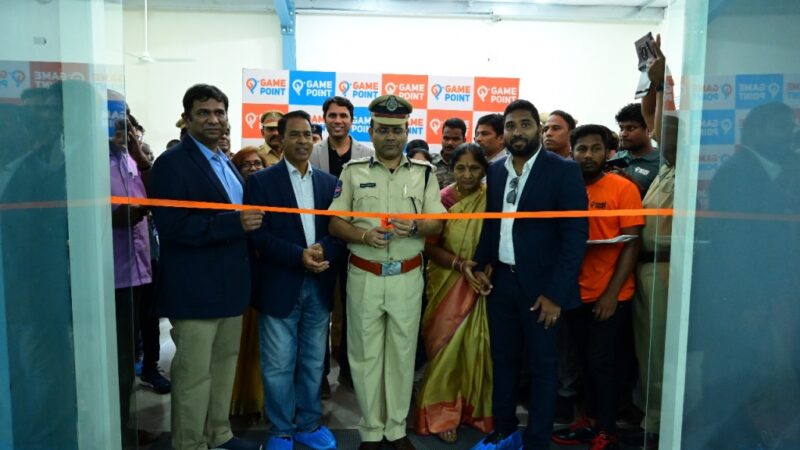 Gamepoint Launches New Multi-Sport Center in Warangal, Inaugurated by Warangal Police Commissioner Mr. Ambar Kishor Jha