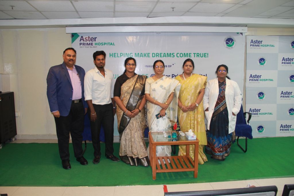 IUI Services at Aster Prime Hospital Fertility Treatments Now Available Inaugurated by Dr. Nirmala Rajaram