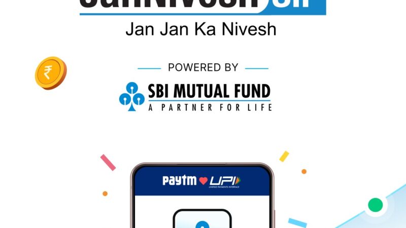 Paytm Partners with SBI Mutual Fund to Launch JanNivesh ₹250 SIP, Contributing to Viksit Bharat Vision and Enabling Everyone to Start Investing {business]