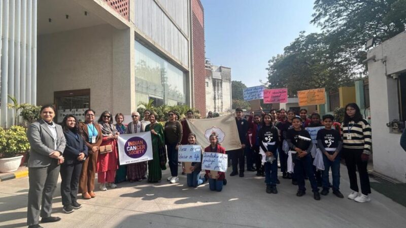 Orchids The International School and the Indian Cancer Society come together for the ‘Walk of Hope’ to spread awareness on World Cancer Day!